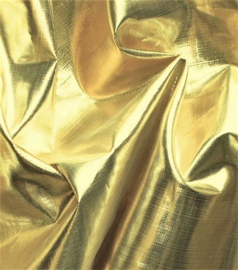 metallic gold fabric joann|shiny gold material.